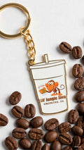 Iced Coffee Key Chain